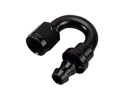 Empujar 180 ° extremo de manguera