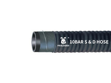 Manguera de succión y descarga de agua de 10 bares – Corrugada