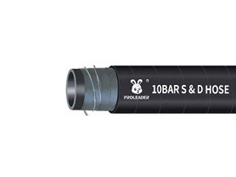 Manguera de succión y descarga de material de 10 bar