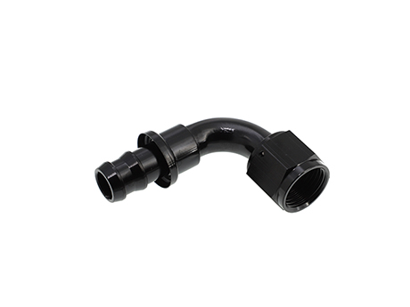 Push On 90 ° extremo de manguera