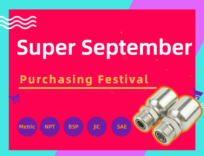 Festival de compras de Super Septiembre, equipar su maquinaria de construcción con accesorios