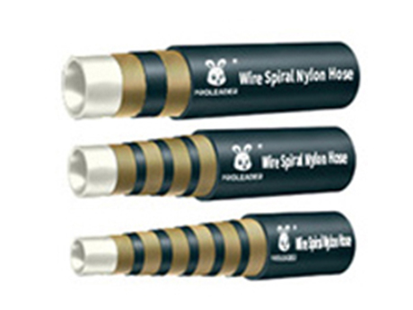 Manguera de resina de Nylon en espiral de alambre