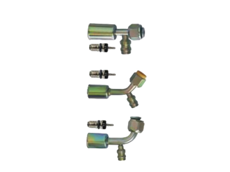 Iron Joint with R134a High & Low Pressure Valve